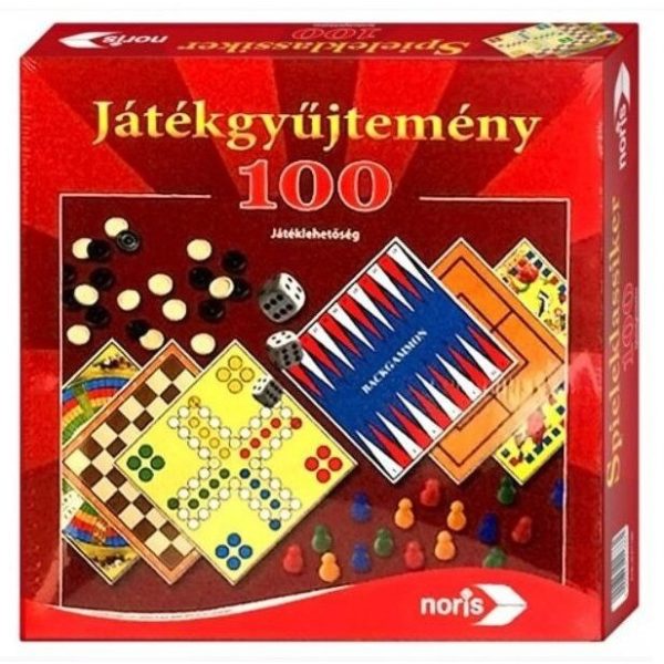 Játékgyűjtemény 100 játéklehetőséggel (Noris)