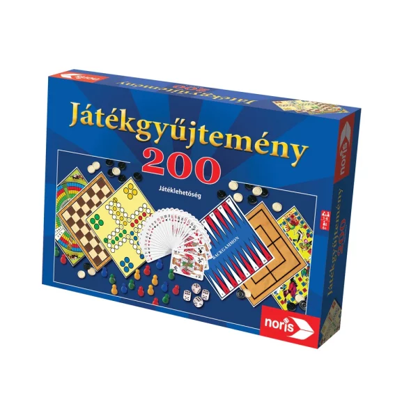 Játékgyűjtemény 200 játékkal