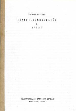 Evangéliumhirdetés a mának