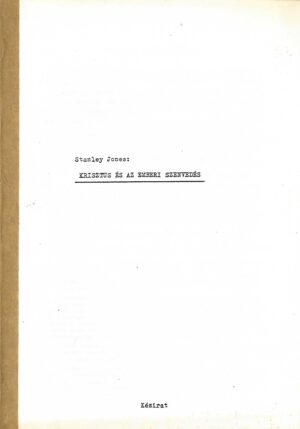 Krisztus és az emberi szenvedés - kézirat