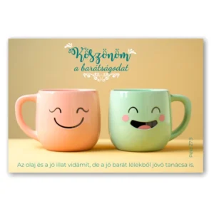 Igés kártya - Az olaj és a jó illat... - Köszönöm a barátságodat...