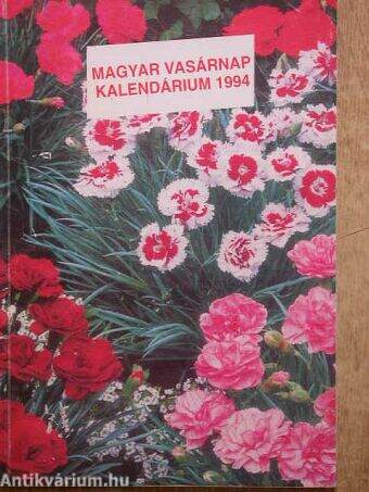 Magyar Vasárnap Kalendárium 1994 - antikvár