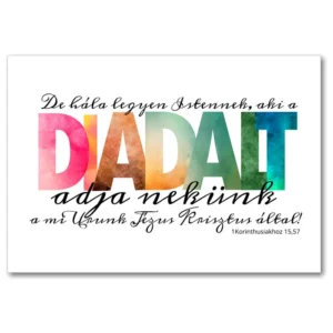 Igés kártya - Diadalt...