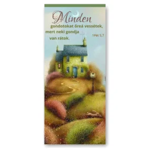Mágneses könyvjelző - Minden gondotokat...