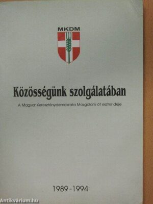 Közösségünk szolgálatában - antikvár