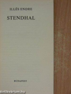 Hármaskönyv - Stendhal - antikvár