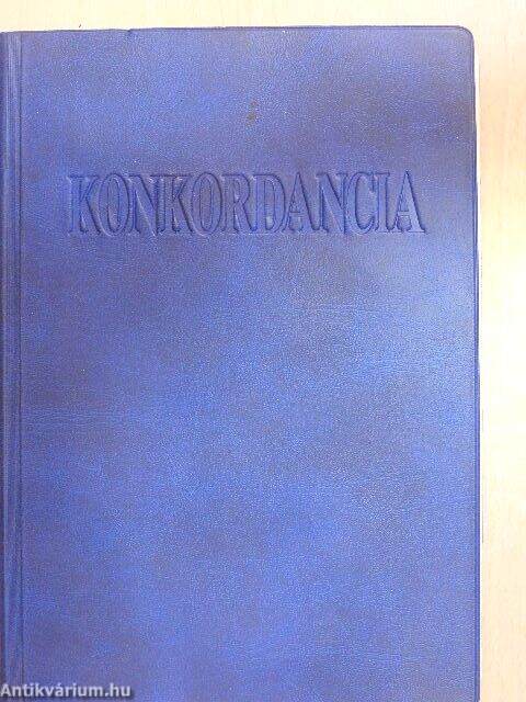 Konkordancia - antikvár