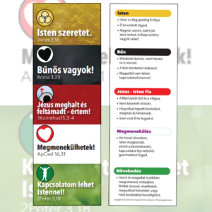 könyvjelző a Szavak nélküli könyv színeivel