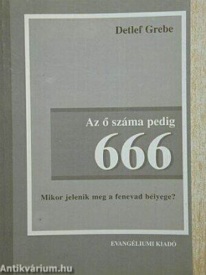 Az ő száma pedig 666 - antikvár
