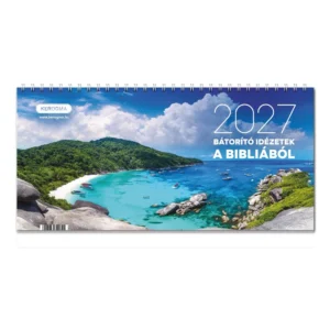 2027 Nagy asztali naptár – Bátorító idézetek a Bibliából