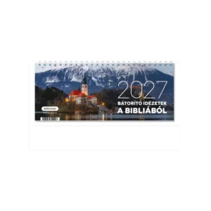2027 Kis asztali naptár – Bátorító idézetek a Bibliából